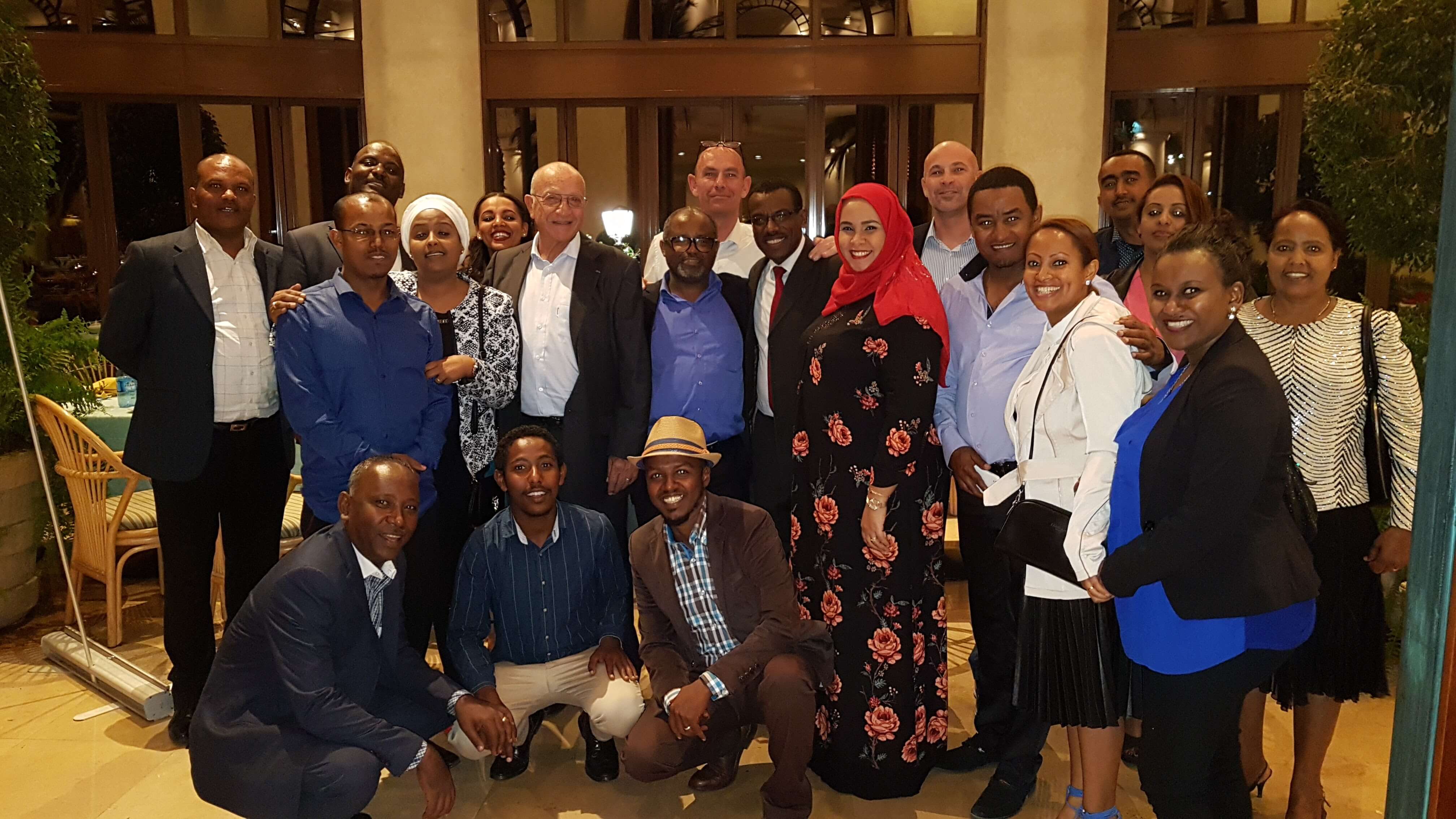 Massida Solutions PLC Ethiopia staff diner at Sheraton Addis Ababa